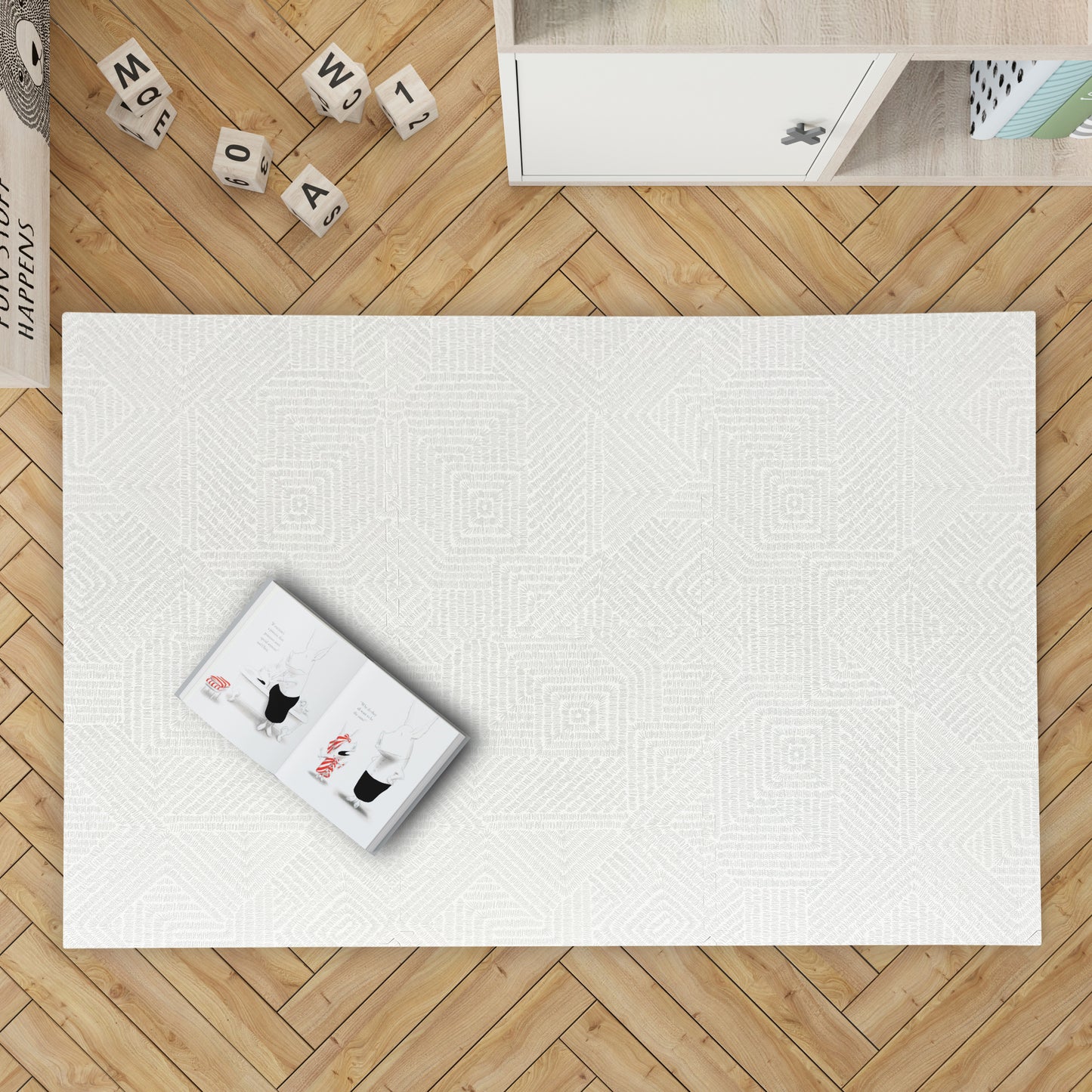 Light Grey Maze Playmat