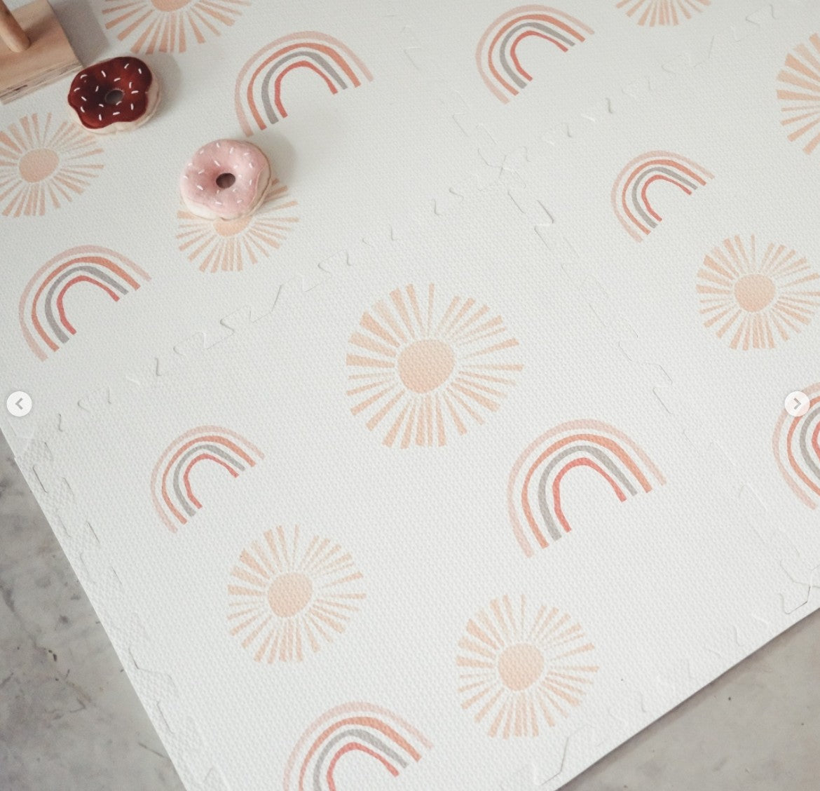 Rainbow & Sunshine Playmat